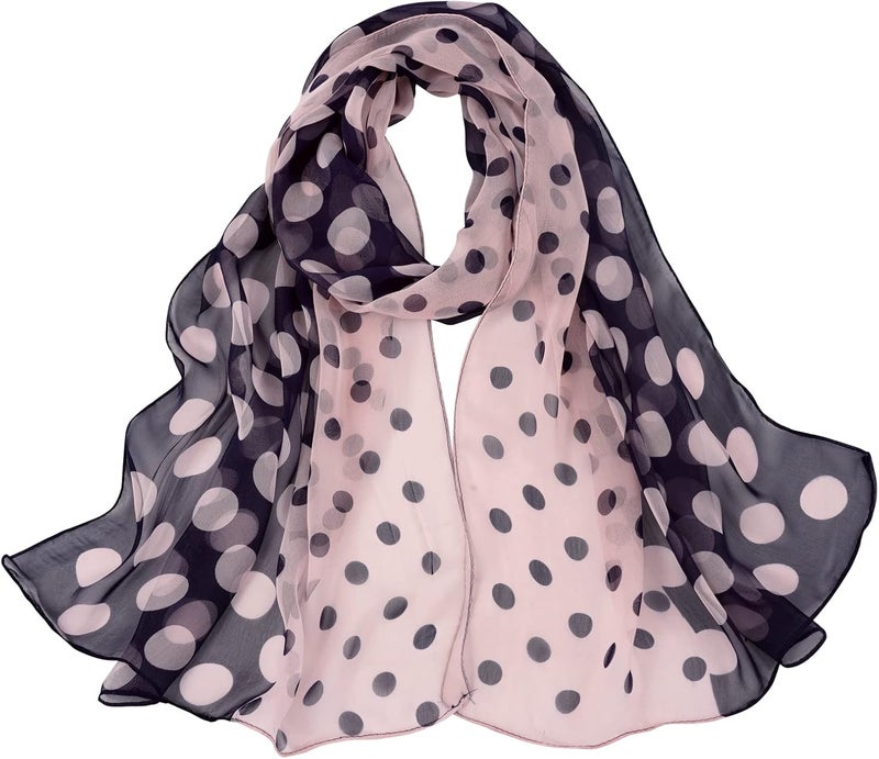E-Clover Herebuy - Unique Women's Floral Scarves: Chiffon Flowers & Birds Printed Scarf - Image 1